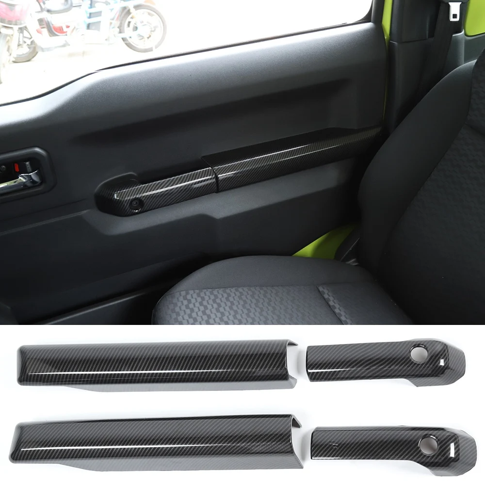 

for Suzuki Jimny Car Inner Door Armrest Panel Trim Cover for Jimny 2019 2020