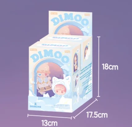 thumbnail image 1 of Caja misteriosa móvil original de la serie Dimoo Dream Travel, coleccionable, adorable caja Bolind, adorno, regalo de Navidad para niños, 1 of 5