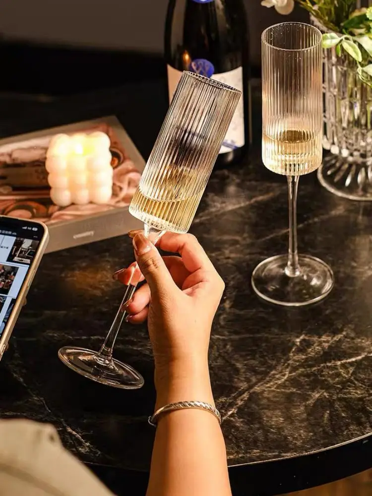 Bicchieri Da Champagne Di Buon Valore Bicchieri Alti Per Spumante Set Di Bicchieri Da Vino Dolce Bicchieri Da Vino Per La Casa Vino D'Uva