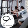 Super Strong Home Gym Cable 5mm 1/1.8/2.5/3.5 Meters Pulley Rope Fitness Steel Cables Extension Lifting Wire Equipment C1E5 3