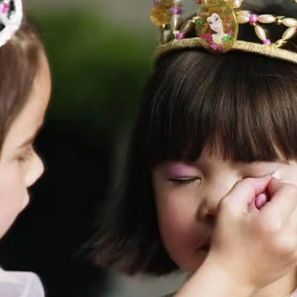 Girls Makeup Kit For Kids Children'S Makeup Set Girls Princess Make Up Box Nontoxic Cosmetics Kit Toys Pretend Play Makeup Beauty Toys Gift Birthday Gift