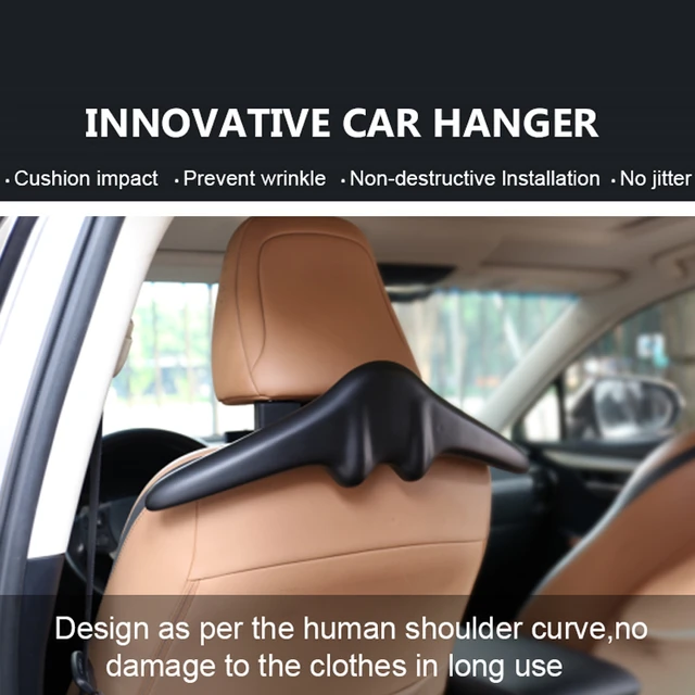 New Car Clothes Holder Back Seat Headrest Car Coat Hangers Suit