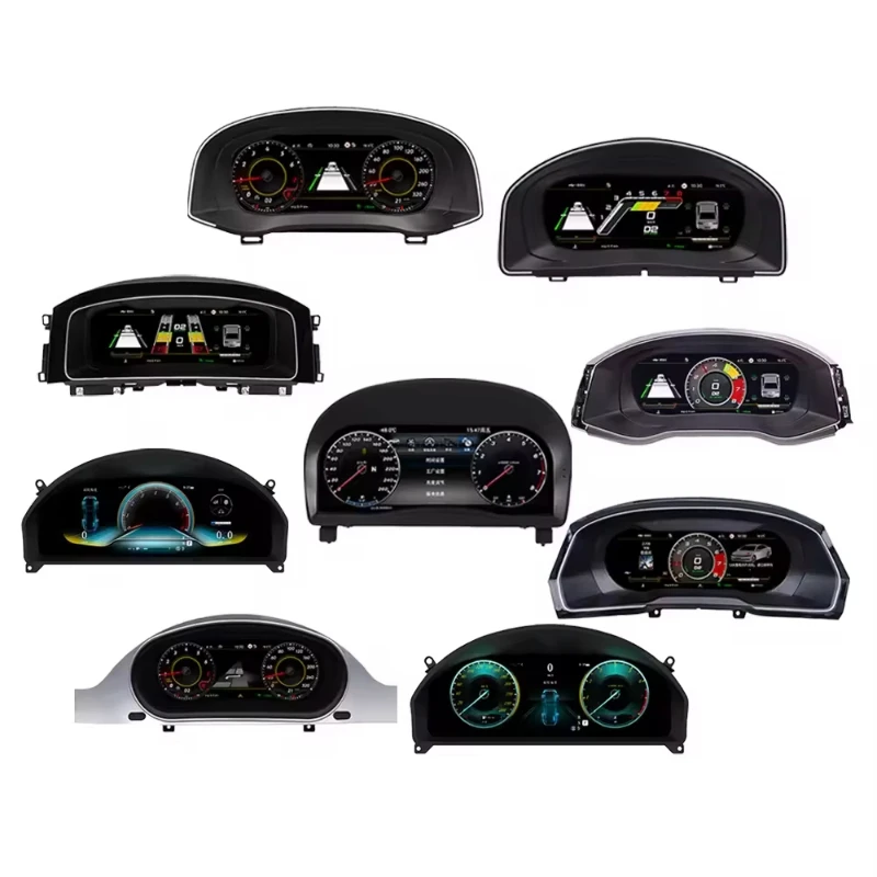 Panel de Instrumentos Digital LCD, Velocímetro Virtual, Medidor de Cabina, Pantalla LCD Inteligente, Ensamblaje Líquido Completo 1