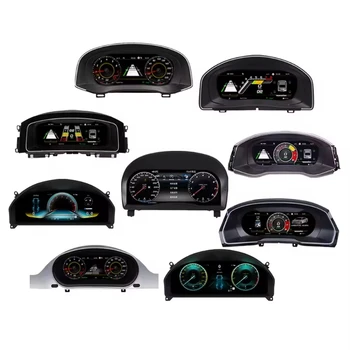 Panel de Instrumentos Digital LCD, Velocímetro Virtual, Medidor de Cabina, Pantalla LCD Inteligente, Ensamblaje Líquido Completo 1