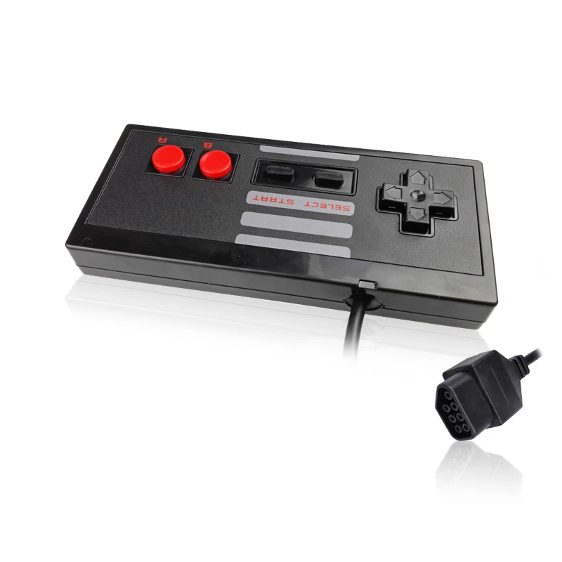 Joysticku hra blok regulátor pro NES FC hra konzole mini hra 8-bit drátová gamepad NES gamepad regulátor