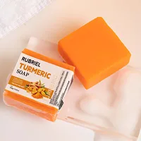 Turmeric Whitening Soap Original Skin Lightening Deep Cleaning Freckle Removal Ginger Handmade Soaps Oil Control Skin Care 1