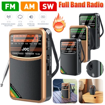 Emergency Pocket Radio FM/AM/SW with Rechargeable Type-C 1