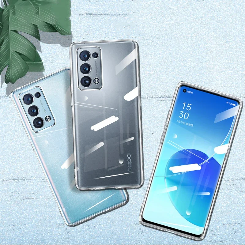Sleek Clear Soft TPU Phone Case - Enhanced Protection Back Cover