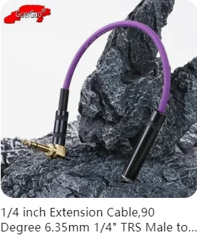 XLR-Kabel, 3-poliger Stecker auf Buchse, Kanonen-Mikrofonleitung für Pro-Aufnahmen, Verlängerungskabel, symmetrischer XLR-Mixer, Lautsprecher, Verstärker, Live – Detail 36