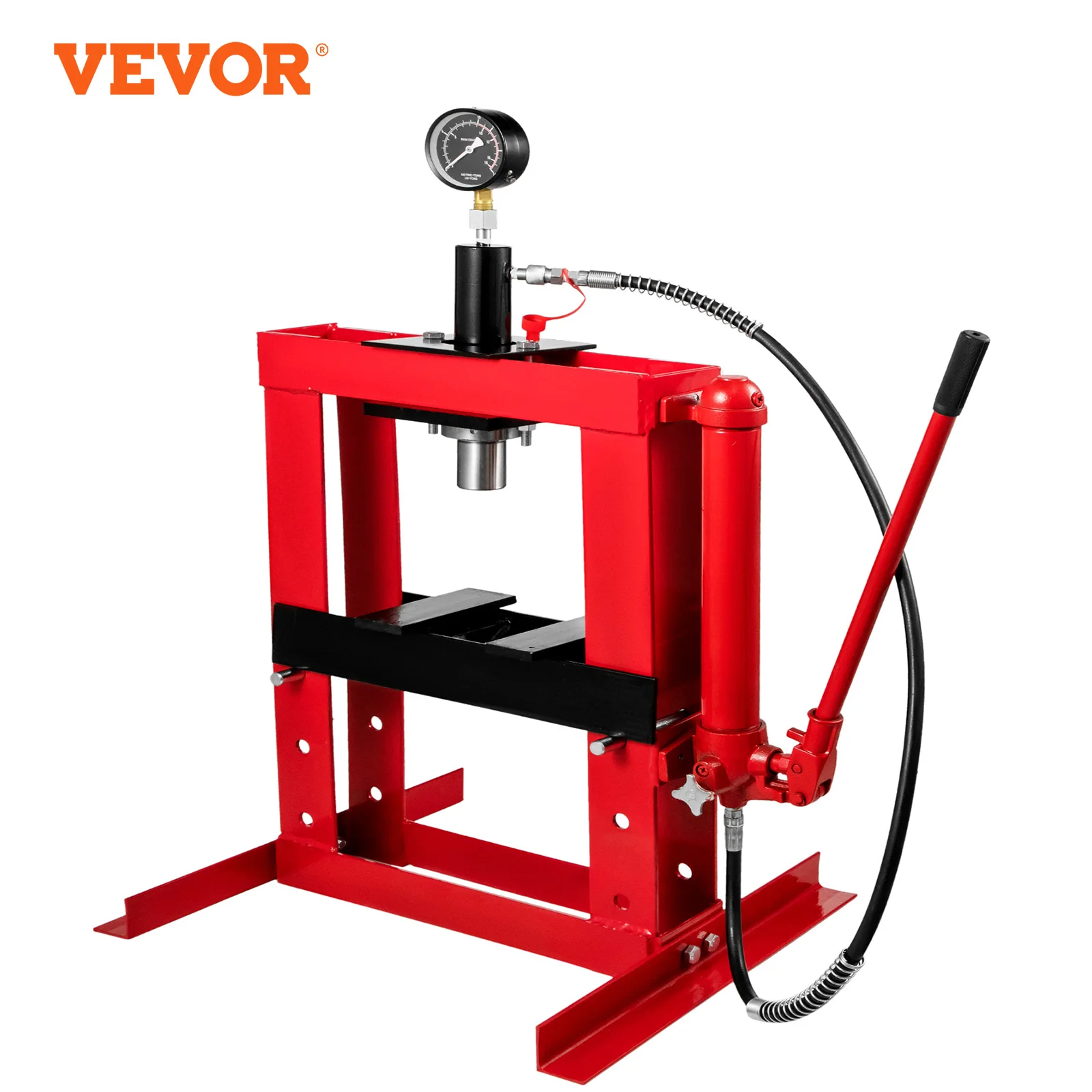 Vevor Hydraulic Shop Floor Press 10 12 20 Ton Manual Hydraulic Press W vevor-hydraulic-shop-floor-press-10-12-20-ton-manual-hydraulic-press-w