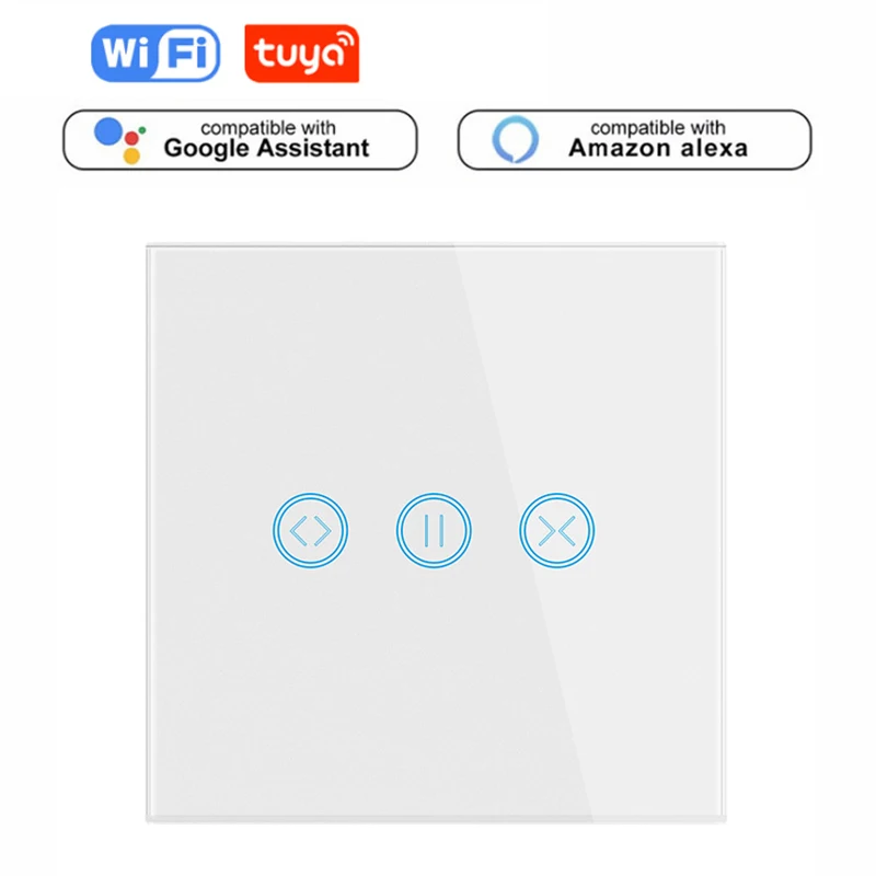 Ac Smart Curtain Switch Funziona Con Ac Shutter Roller Driver Garage Motor Alexa Vocie Control Switch