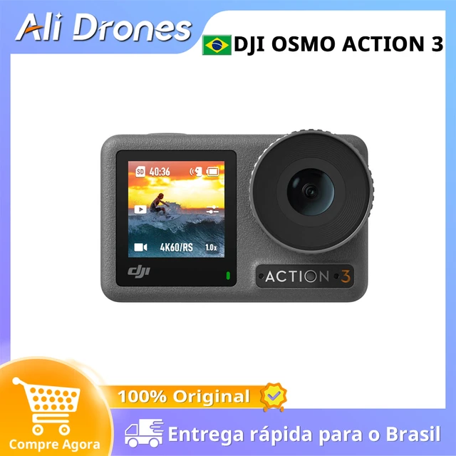 DJI Osmo Action 3 camera 16m Waterproof 4K/120fps & Super-Wide FOV Dual  Touchscreens original