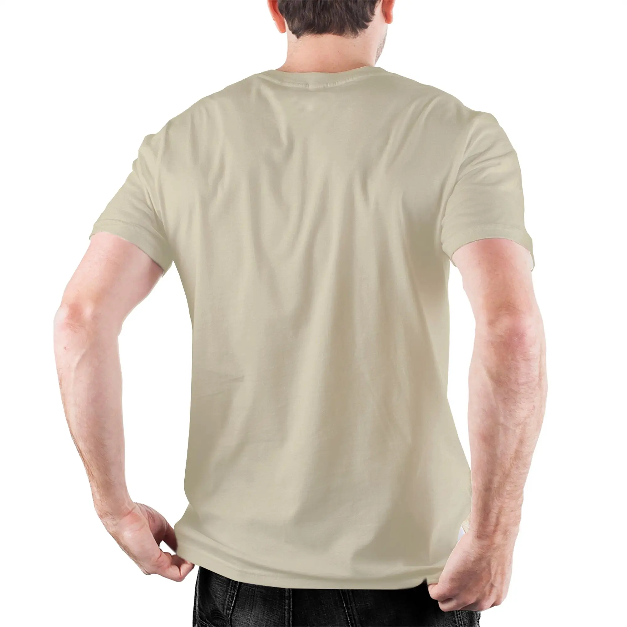 Vintage Bull Shifter Men's Cotton Graphic T-Shirt - Short Sleeve O-Neck Summer Tee