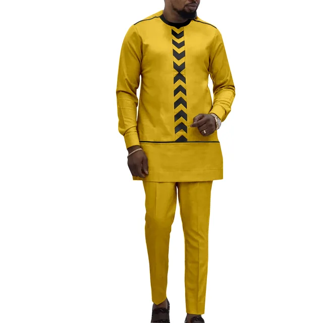 Mide Long Sleeve Dashiki Outfit - Image 6