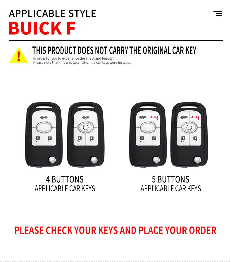 Portachiavi per auto in lega di zinco silice adatto per Buick Excelle 2008 2009 2011 2013 2015 StylingKey accessori di protezione 6 Portachiavi per auto in lega di zinco silice adatto per Buick Excelle 2008 2009 2011 2013 2015 StylingKey accessori di protezione - Scc66bf11a27a4963bf14263ec6674c22y