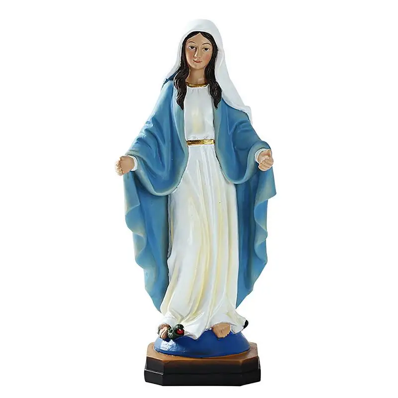 

Our Lady Of Grace Statue Craft Sculpture Catholic Virgin Mary Statue Religious Church Supplies Ornaments Garden Patio Decoration