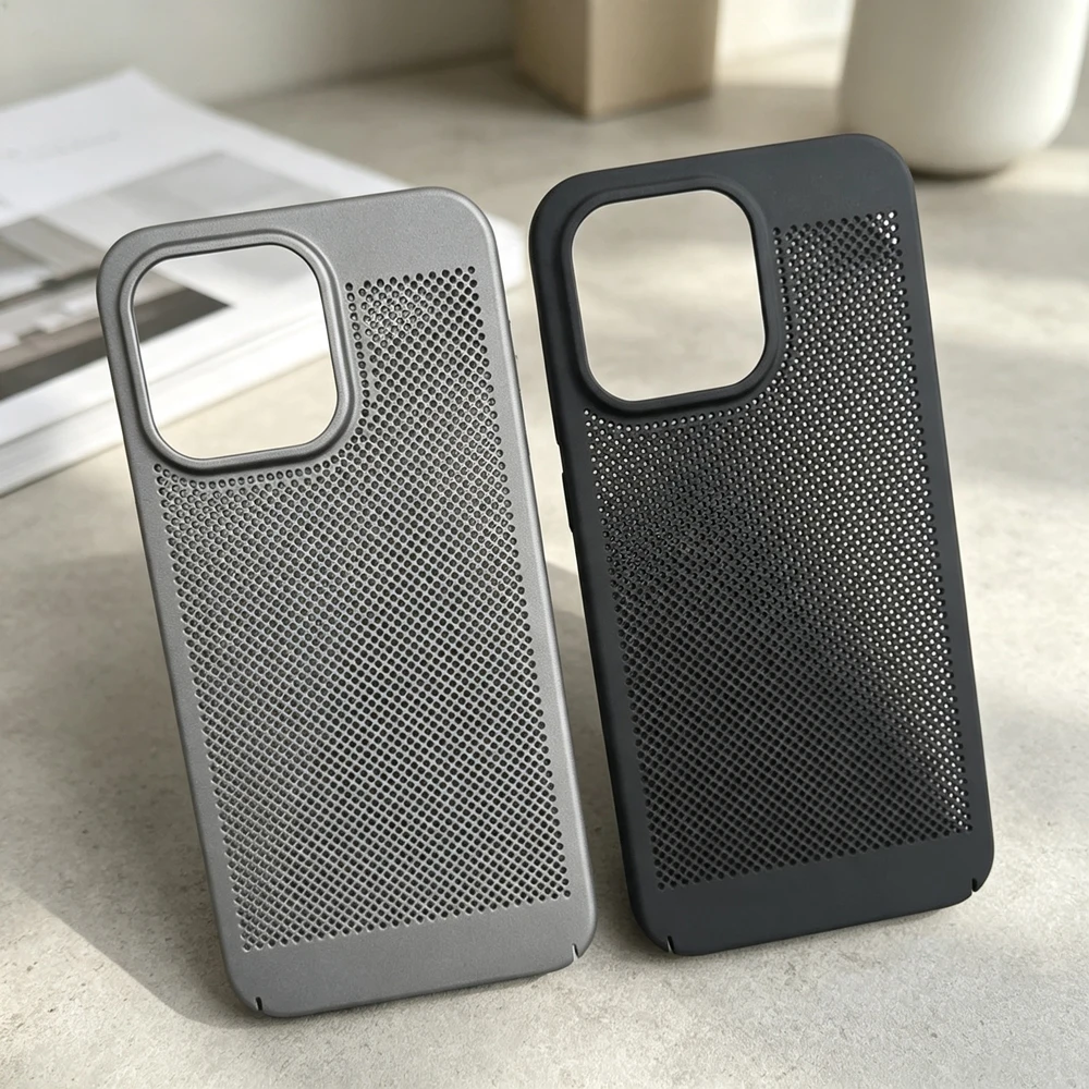 Ultra Thin Matte Hard Case - Breathable Mesh, Shockproof Full Protective Cover