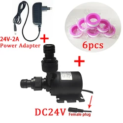 Whisper - Quiet Portable Brushless Submersible Water Pump - DC24V - B
