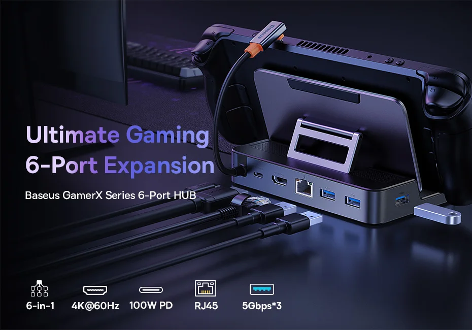 Nintend Switch Tipo C para 4K @