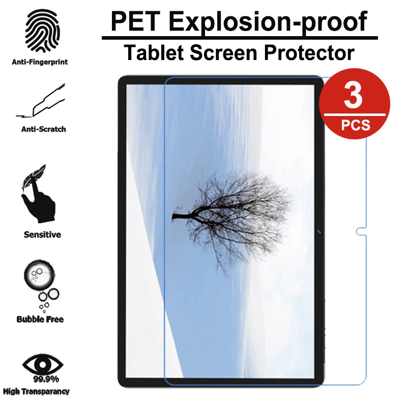 

3PCS PET Screen Protector For JUMPER M10S 10.1inch Tablet PC High Definition Explosion-proof Screen Protective Film Not Glass