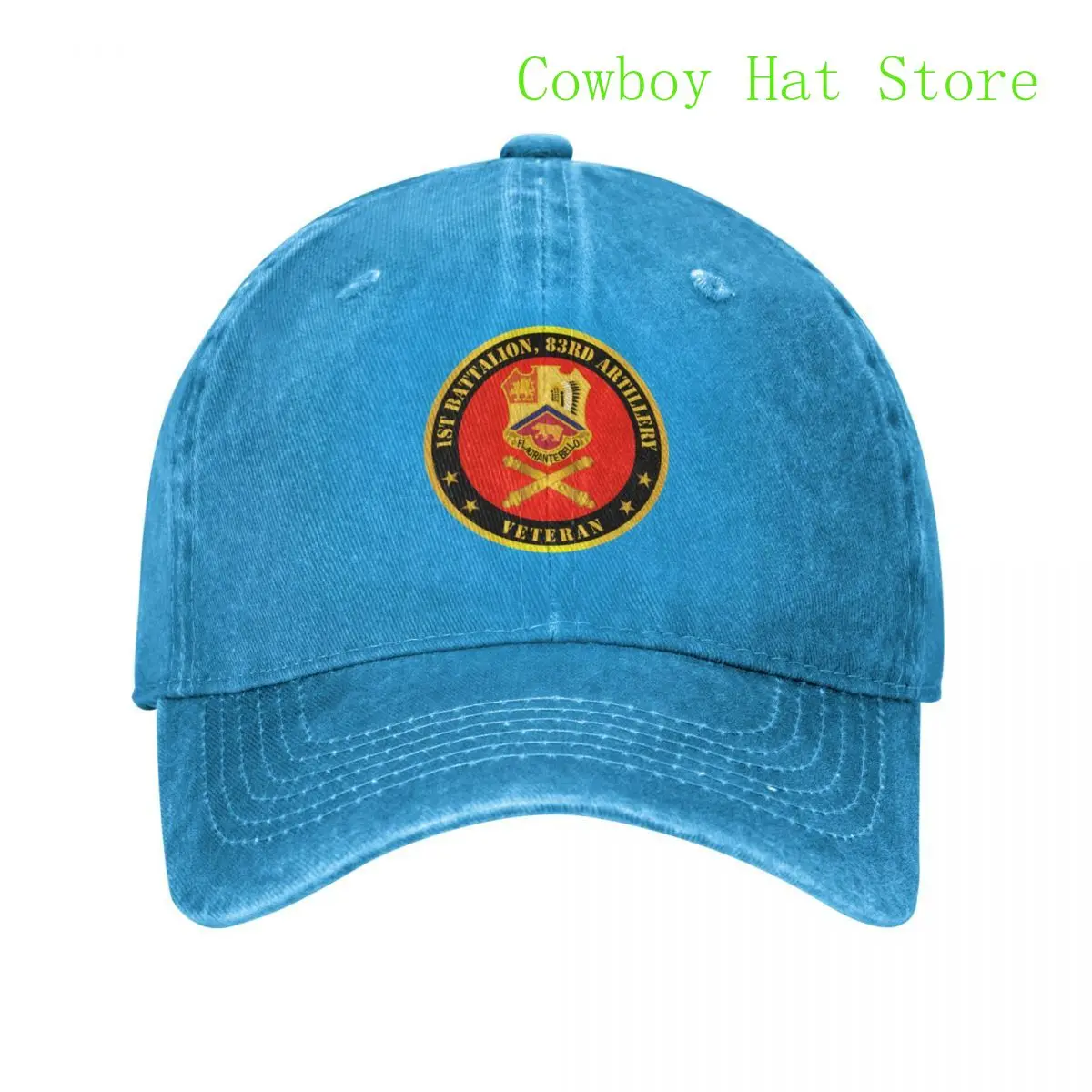 

Best Army - 1st Bn 83rd Artillery Veteran w Branch Baseball Cap Hood Custom Cap New Hat Women'S Beach Visor Men'S