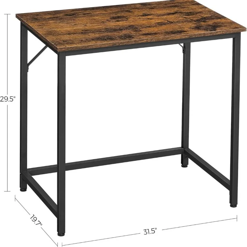 Desktop writing computer desk Student gaming home bedroom Simple dinning table office work American Industrial Wind furniture 3