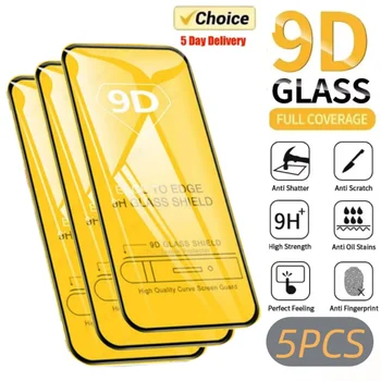 9D Tempered Glass Screen Protector for iPhone