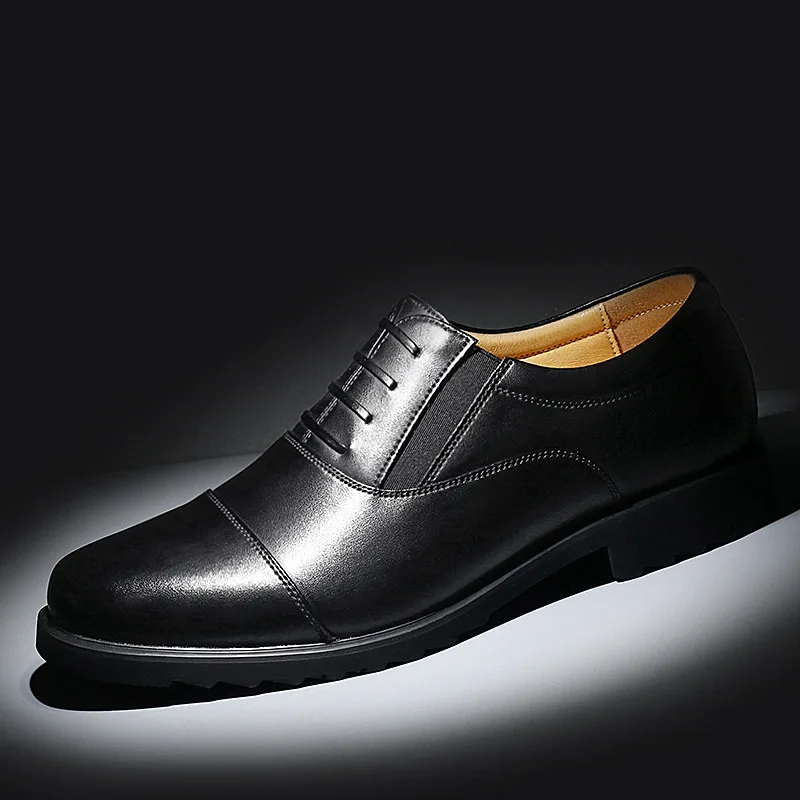Men Leather Shoes Office Mens Dress Shoes Man Oxford British Style Business Work Footwear leather shoes
