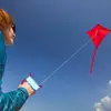 30/50/100M Kite Line Reel String D Shaped Winder Wheel Hand Flying Reel Accessories for Kids Outdoor Game Kite Line 4