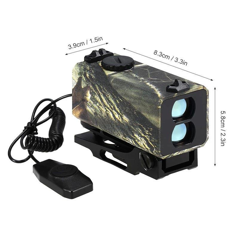Mini Laser Automatic Range Finder for Outdoor Hunting Real-time Display Distance Speed Measuring 700m LE032 laser rangefinder laser distance meter