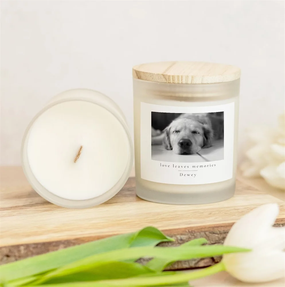 

Custom Pet Memorial Candle, Pet Remembrance Gift, Your Pet's Photo, Dog Sympathy Gift, Pet Memorial Candle, Dog Remembrance, Pet