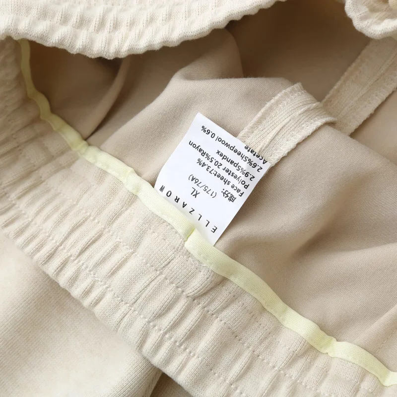 XXXXXL Fashion Plus Size Women's Straight Pants New Autumn And Winter Style Wool High Waisted Casual Trousers 5011