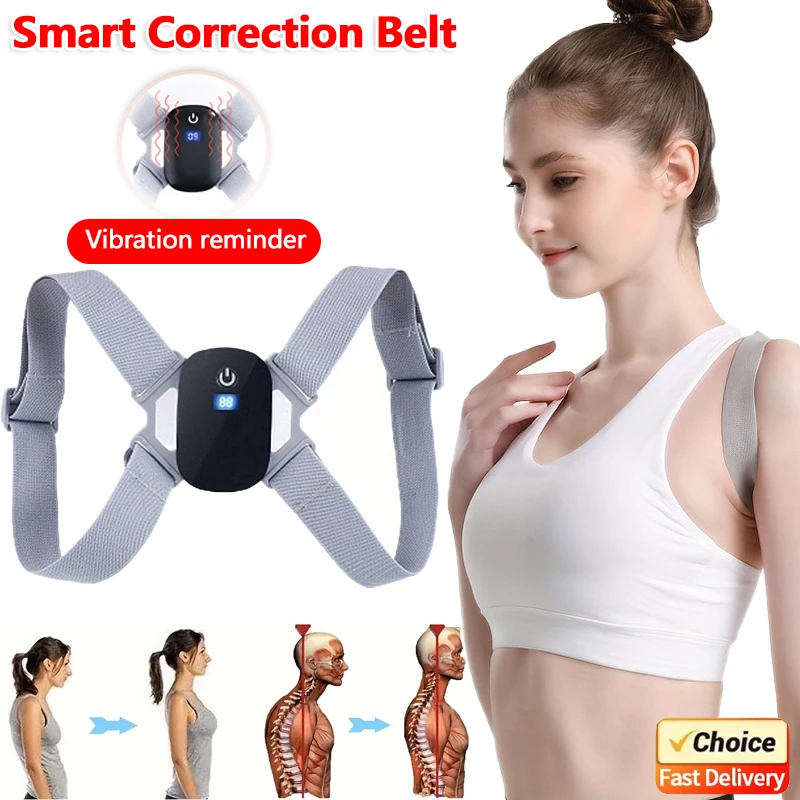 2025 New Smart Posture Corrector Belt Sensor Orthosis Invisible Posture Reminder for Adult Child Hunchback Back Support