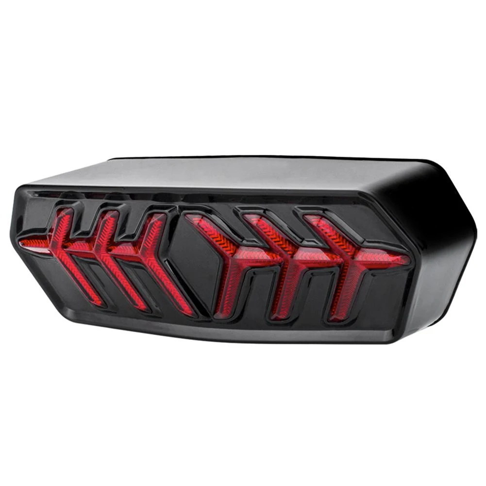 

Enhance Your For Honda Motorcycle with Integrated LED Tail Light Sequential Turn Signal Transparent Lens Construction