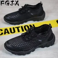 New 2025 Men's Outdoor Breathable Water Shoes Hiking Shoes Mesh Shoes Spring Summer Autumn Best Selling Cross Border Sandals