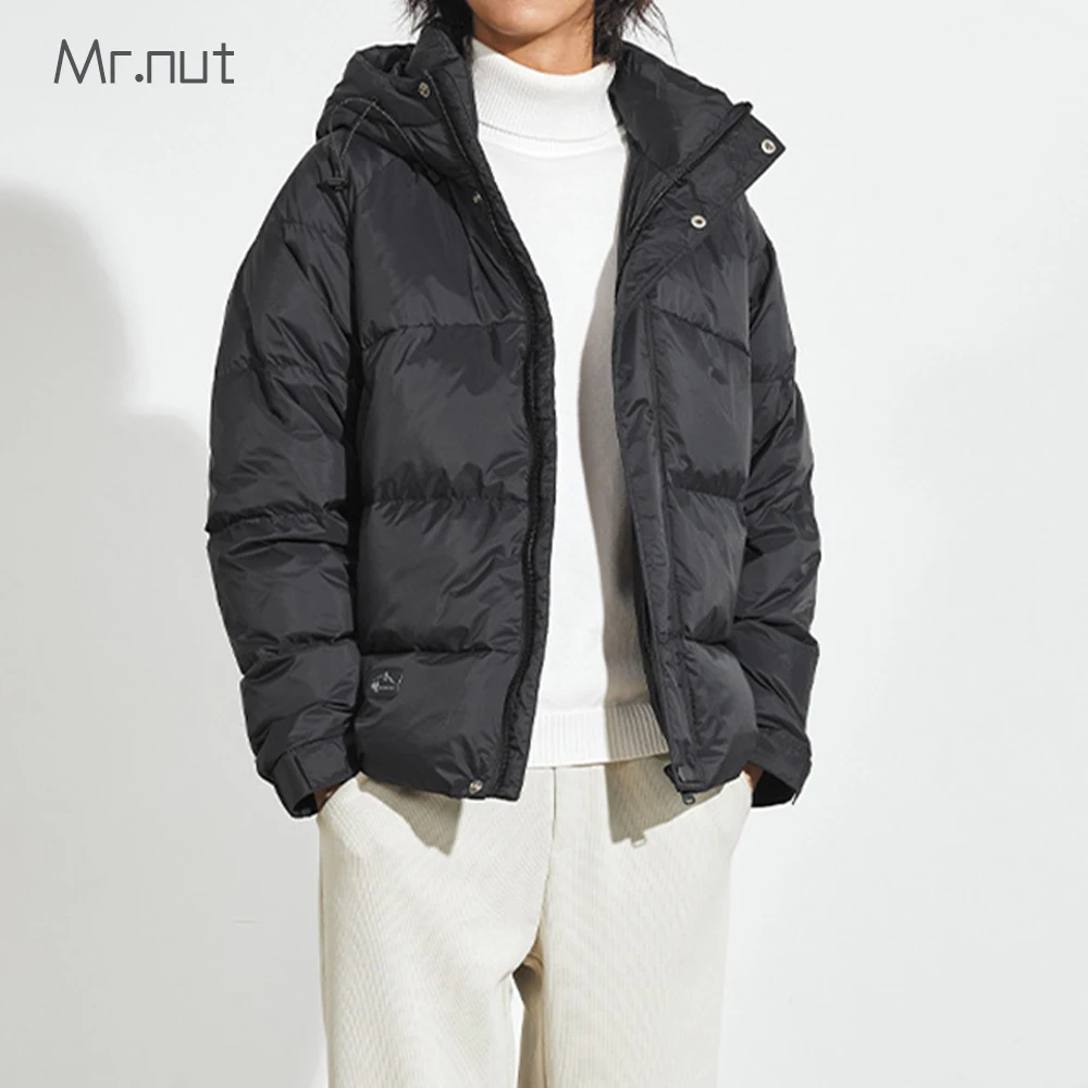 

Puffer Lightweight Padded Spliced Thick Denim Jacket Hooded 4XL Men Winter Wind Outdoor White Duck Down Warm Korean Workwear New