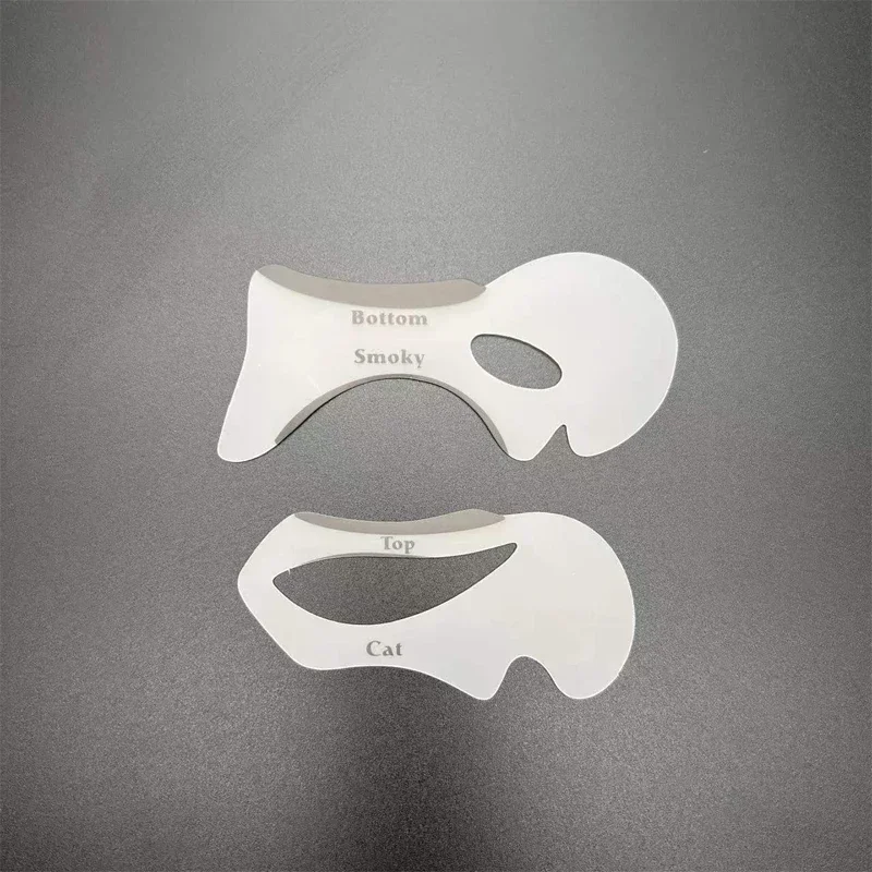 Eyeliner Stencils Winged Eyeliner Stencil Models Template Shaping Tool Eyebrows Template Card Eyeshadow Makeup Accessory Beauty eyeliner stencil tool makeup tools eyebrow stencil tool eye makeup tools