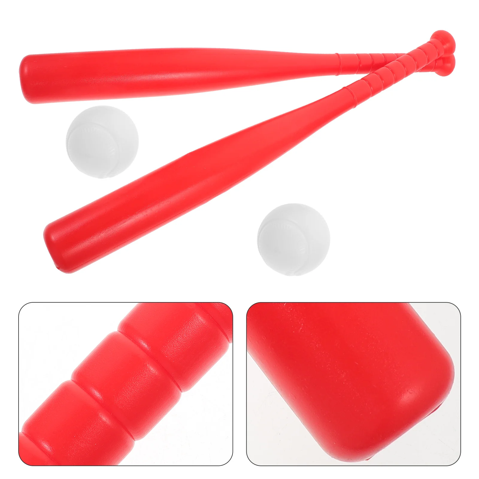 1 Set  Balls Baseballs Kids Teenager Players Training Baseballs Sports Baseball Bat