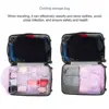 1PC 16 Grid Wall-mounted Clothes Organizer Fabric Closet Bag Storage Rack Mesh Pocket Clear Hanging Over The Wardrobe 5