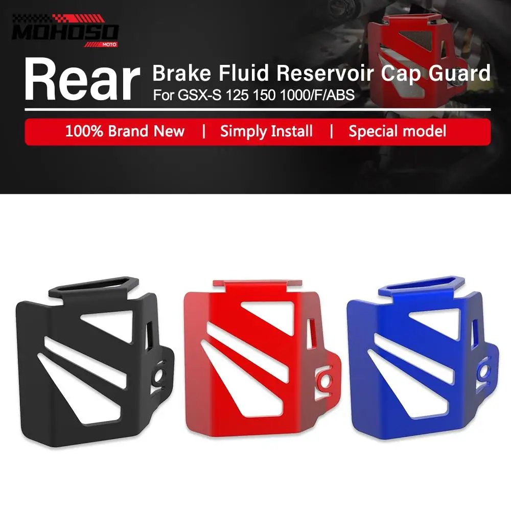 

For SUZUKI GSX-S 125 150 1000/F/ABS GSXS GSX-S125 750/1000 Motorcycle Aluminum Rear Brake Fluid Reservoir Cover Guard Protector