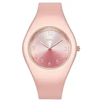 Ladies' Fashion Watch Girls' Student Couple Versatile Quartz Watch Full Size 40mm Ladies Clock Rubber Strap Skin Friendly 1