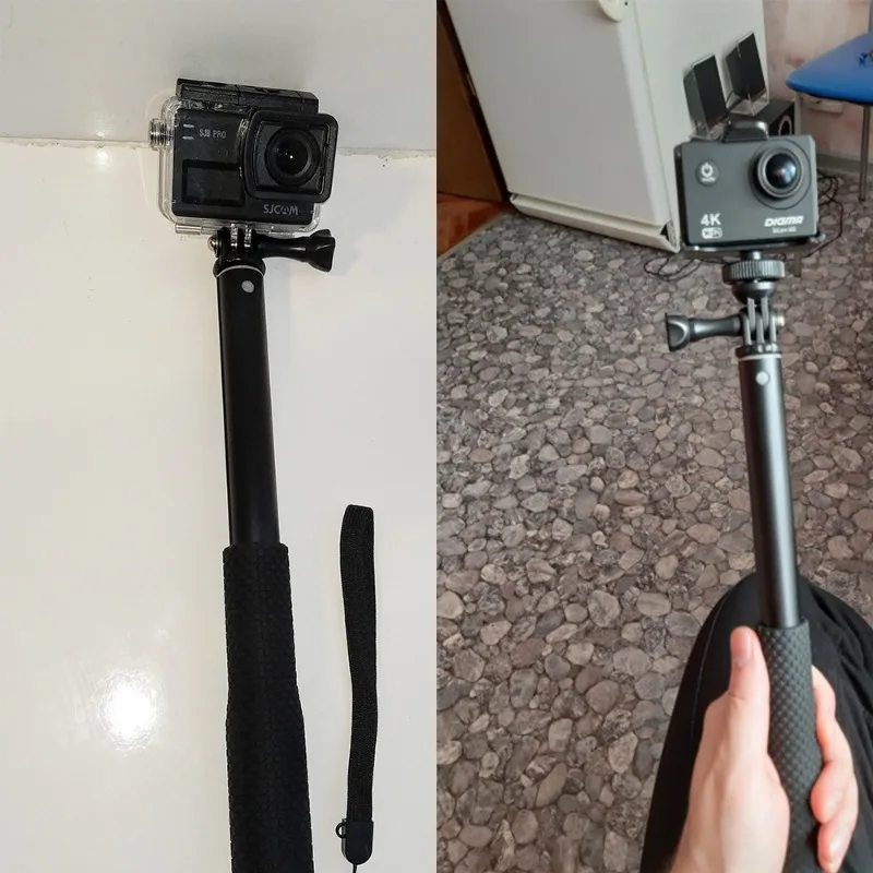Selfie Stick for Gopro 11 10 9 8 7 6 5 4 3 Sj4000 Sj6 Sj7 Yi 4K DJI OSMO/Insta360/Akaso, 36'' inch Waterproof Aluminum Monopod