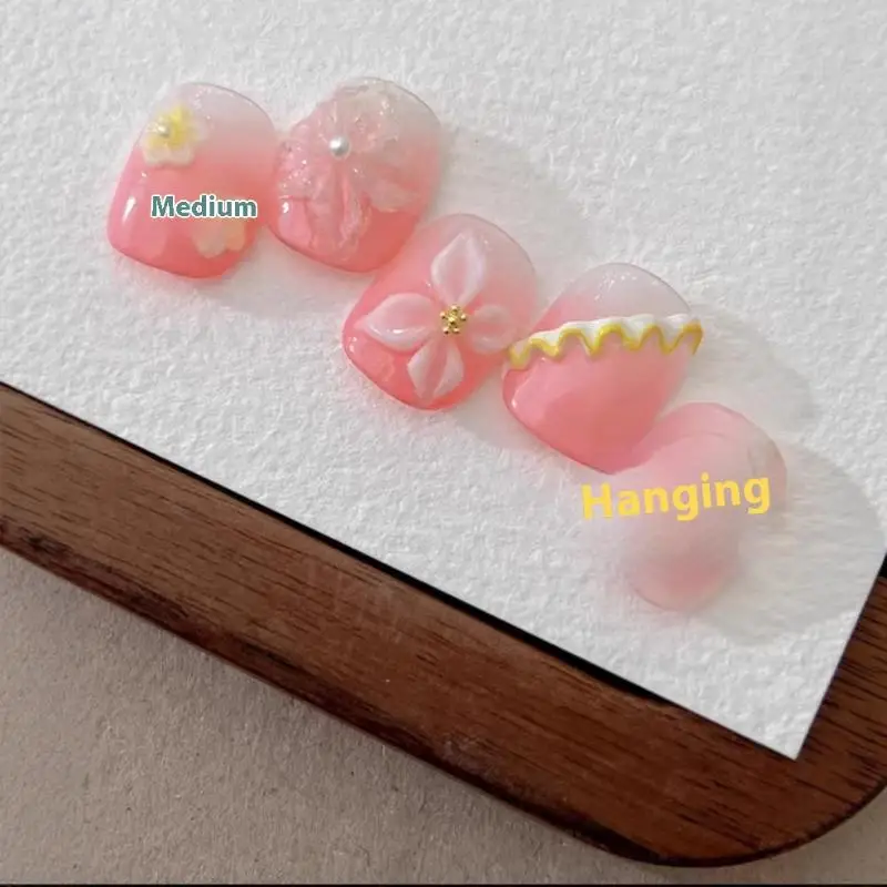 전문 나무 양방향 네일 아트 브러쉬 조각 꽃 그림 펜 UV 젤 믹싱 펜 DIY 매니큐어 도구 다기능