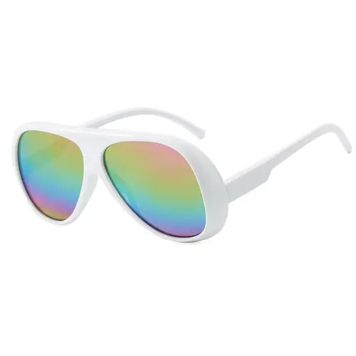 OEC CPO Fashion Double Bridges Pilot Sunglasses Women Large Frame Shades UV400 Retro Sun Glasses Female Orange Yellow Eyewear - Image 7