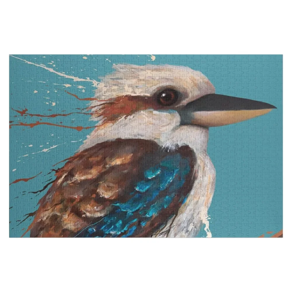 

Kookaburra Jigsaw Puzzle Wood Photo Personalized With Photo Wood Adults Custom Child Puzzle