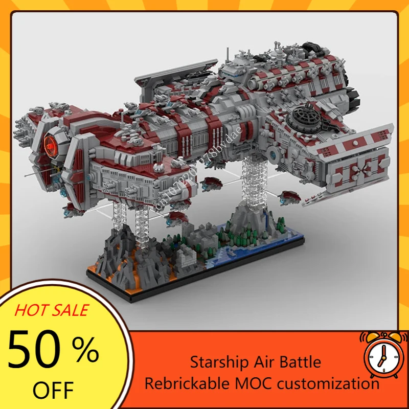 

11262PCS MOC Building Block Battlecruiser Starfighter Spaceship Model Collection DIY Building Blocks Children Toy Birthday Gifts