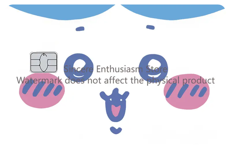 Cartoon Kawaii Chiikawas Credit Card Skin Stickers Cute Matte Sticker for VISA JCB Mastercard and Other IC Card Decorative - Image 16