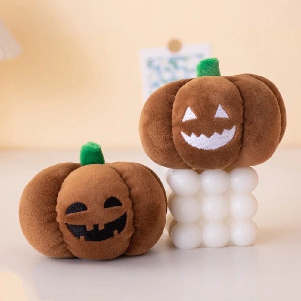 Children Gift Luminous Pumpkin Plush Toy Stuffed Doll Soft Cushion Halloween Pumpkin Cute Cartoon Stuffed Pumpkin Home Decor
