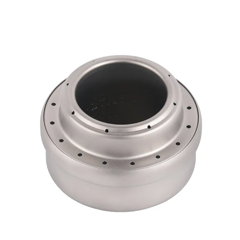 Ultralight Titanium Burner Camping Outdoor Picnic 50g Ti Alcohol Stove 2