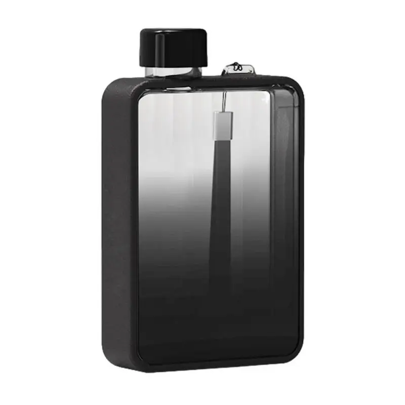 

Плоская дорожная кружка, дорожная бутылка для воды, герметичная Спортивная уличная бутылка для воды, портативная бутылка для спорта, бега, кемпинга, пешего туризма